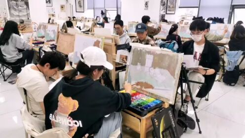 天津画室|原本画室，天津专升本美术培训，努力向上的每一天