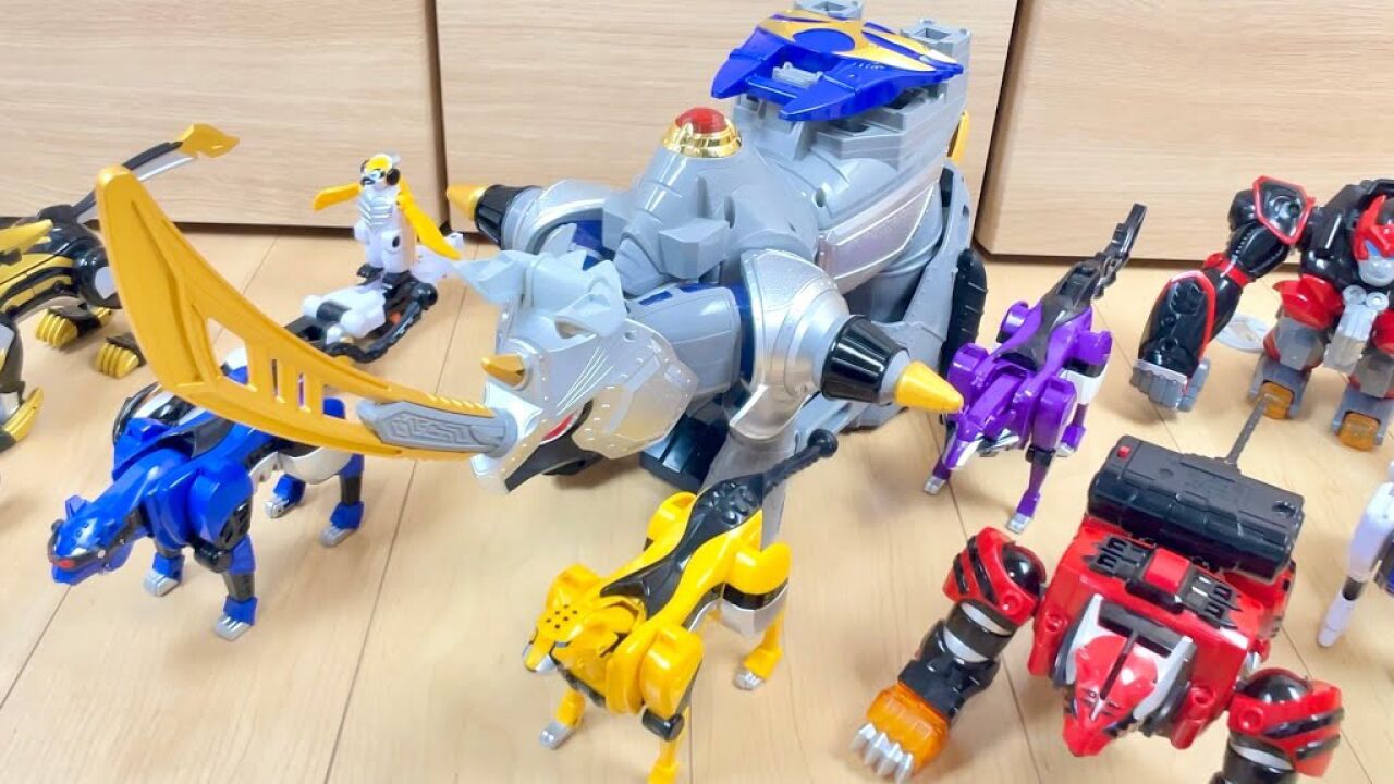 兽拳战队 dx 超级坐骑 犀牛勇士