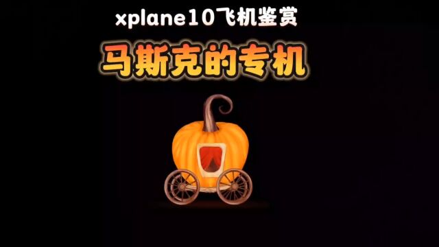 xplane10飞机鉴赏之马斯克的专机