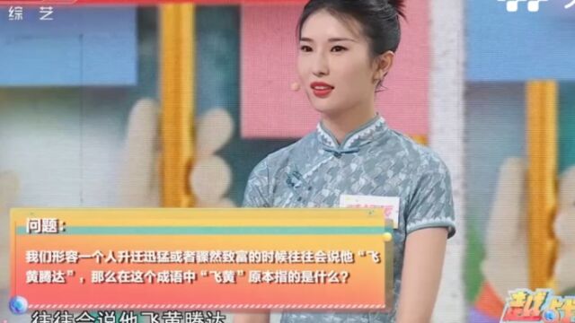 成语“飞黄腾达”中的“飞黄”原本指的是什么?让人意想不到