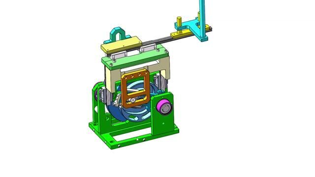 #机械设计 #非标自动化 #solidworks教学 #凸轮机构 #三维机械动画