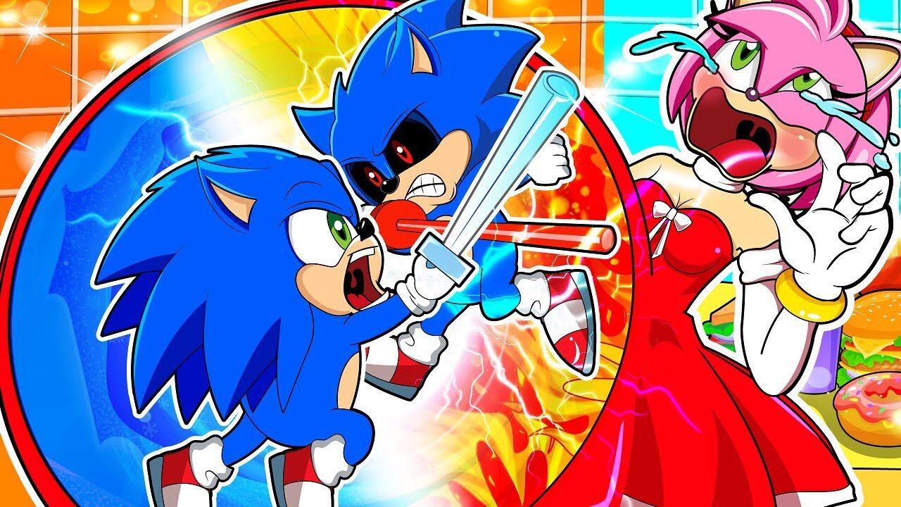 索尼克动画:索尼克竟然有双胞胎兄弟,索尼克和暗影竟然被抓进监狱