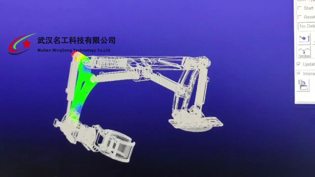 机械挖掘机动力学仿真adams