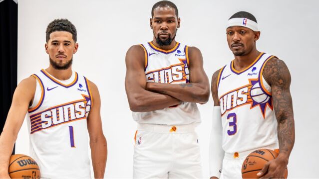 何时迎完全体阵容？布克又添新伤&比尔连缺7场，美媒：篮网经历在KD身上重演