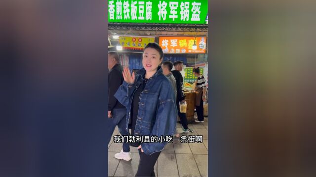 关婷娜带刘英娘和王老七回家乡逛小吃一条街,劝说两人吃烤鳖盖虫