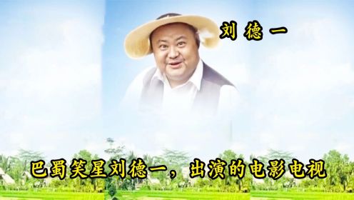 盘点十大巴蜀笑星刘德一，出演的电影电视