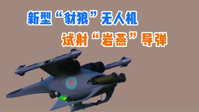 英国空军首次从“豺狼”直升机无人机上试射“岩燕”导弹!