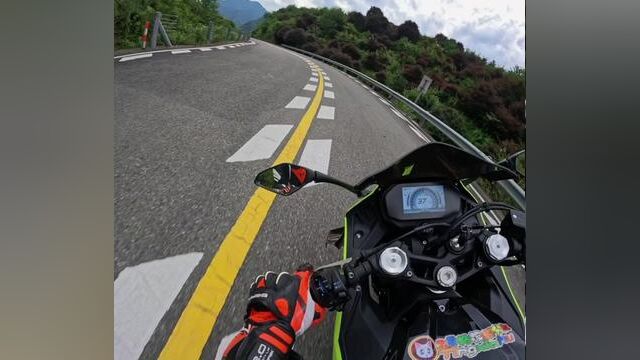 风和自由#机车 #跑山 #第一视角 #gopro拍摄 #元图gp250