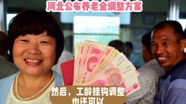 河北省公布了养老金调整方案