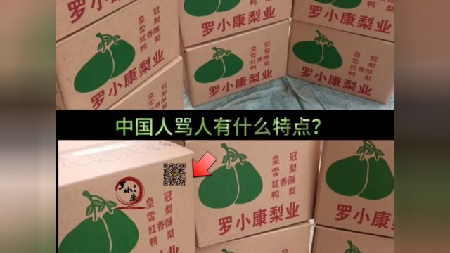 中国骂人的特点