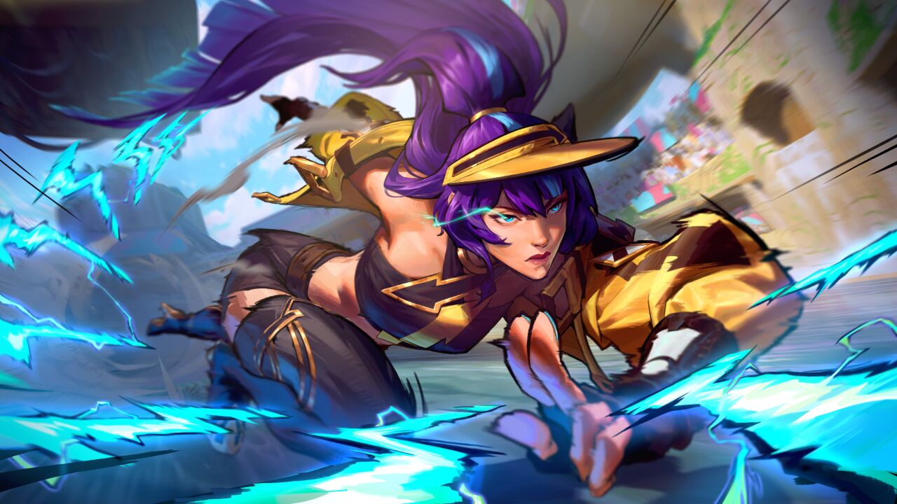 【英雄联盟手游】斗魂无双 艾瑞莉娅(7.21上线)