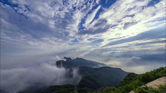 河北内丘:太行云海入画来