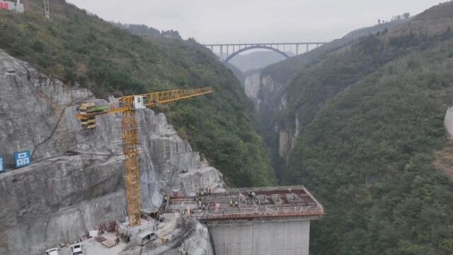 凹水河水库主体工程进展顺利 项目完成50%