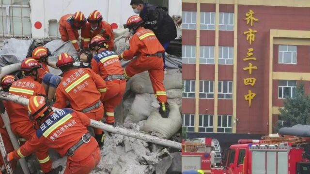 “他哪来的胆子?”黑龙江坍塌体育馆旁建筑施工方被抓,网友质疑