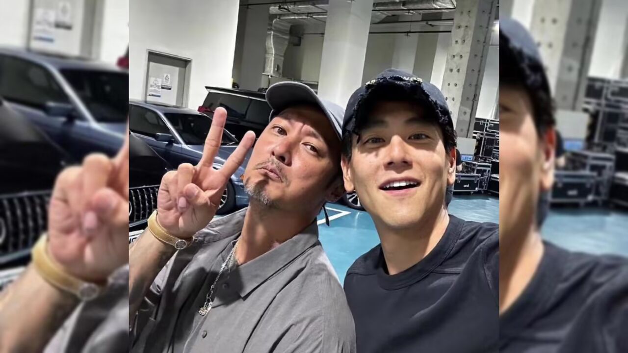 余文乐彭于晏现身陈奕迅演唱会 晒拥抱合照