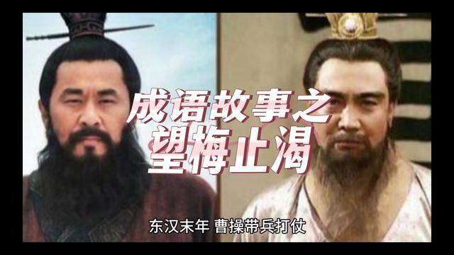 #民间传说 #民间故事 成语故事之望梅止渴