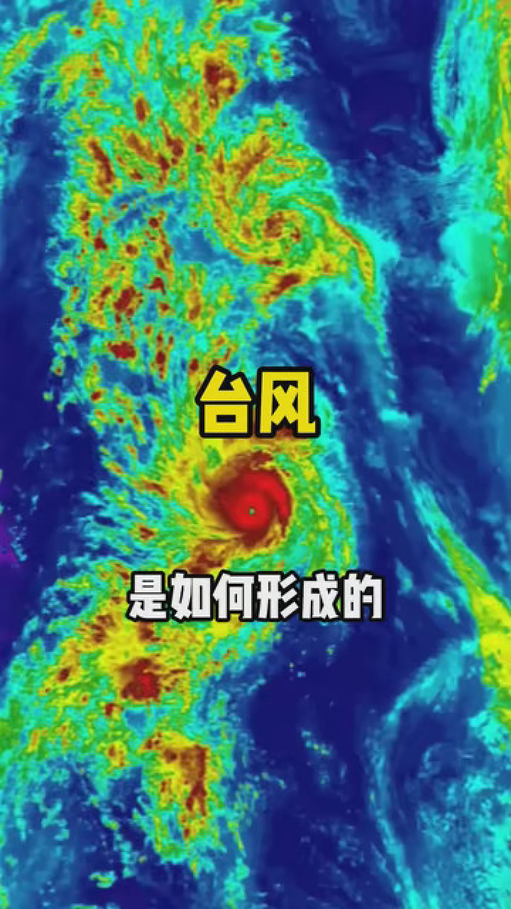第249集｜台风是如何形成的#台风杜苏芮#气象_高清