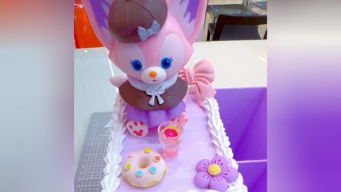 手工时间到：粉紫色系、琳娜贝尔带着她最爱的果茶蛋糕来咯
