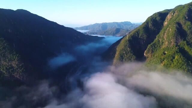 在温州泰顺等候冬日暖阳