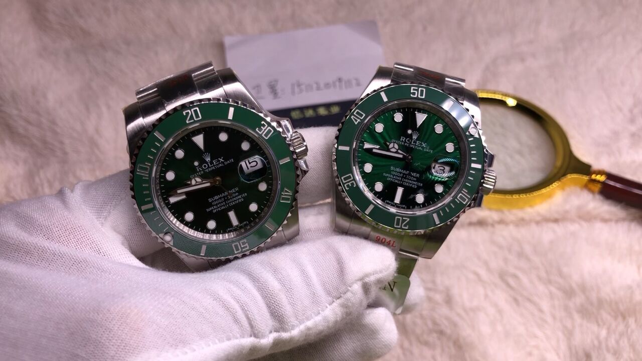 绿水鬼圈口细节表盘新旧版评测#奢侈品#名表#时尚名表#绿水鬼