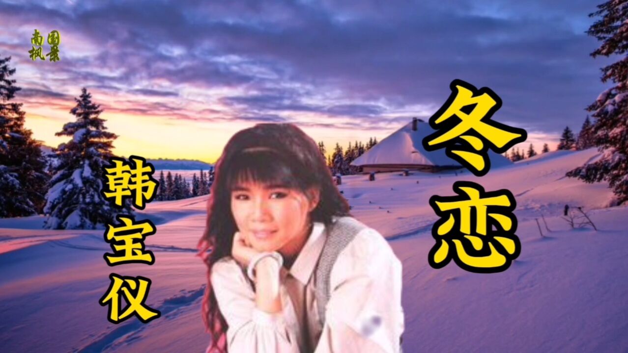 韩宝仪经典情歌《冬恋》怀旧老歌,百听不厌