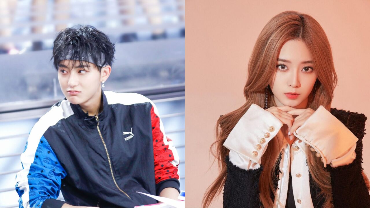 黄子韬徐艺洋香港逛街,穿情侣装互动甜蜜,贴身紧跟感情好腻歪