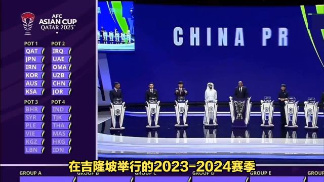 20232024赛季亚冠联赛分组揭晓,中超三强将迎战亚洲豪强!