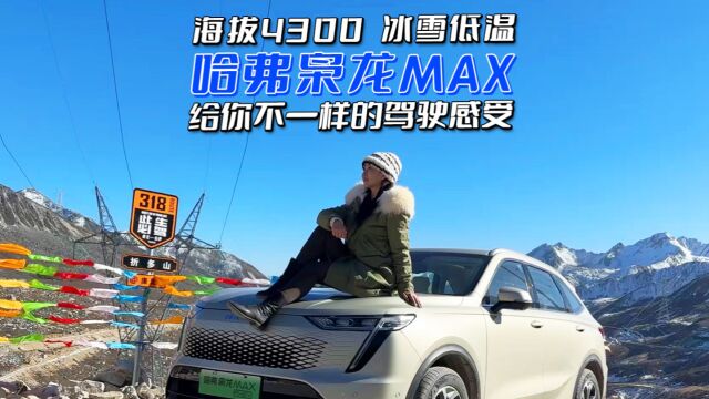 视频丨海拔4300,冰雪低温,哈弗枭龙MAX,给你不一样的驾驶感受!