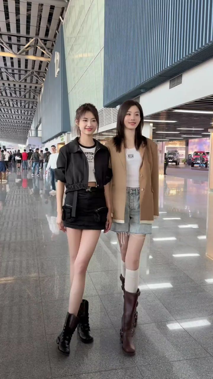 科目三上线了#苏宁 #张芮尔 #美女模特 #网红 #2023广州国际车展