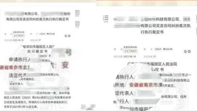 深圳福田法院回应裁定书错写“安徽省南京市”:已纠正,将严肃追责