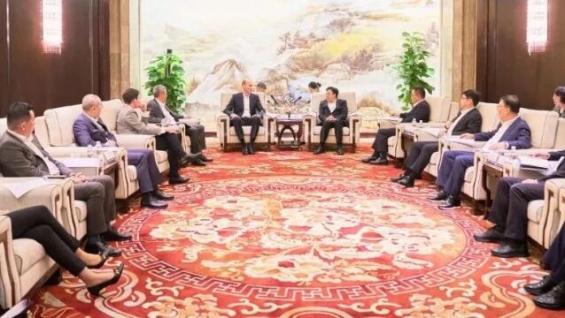 冯飞会见大众汽车集团(中国)董事长兼首席执行官贝瑞德