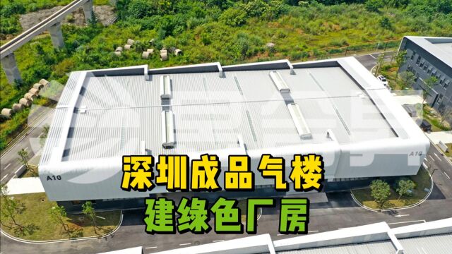 【昱合昇天窗】深圳成品气楼构建绿色厂房