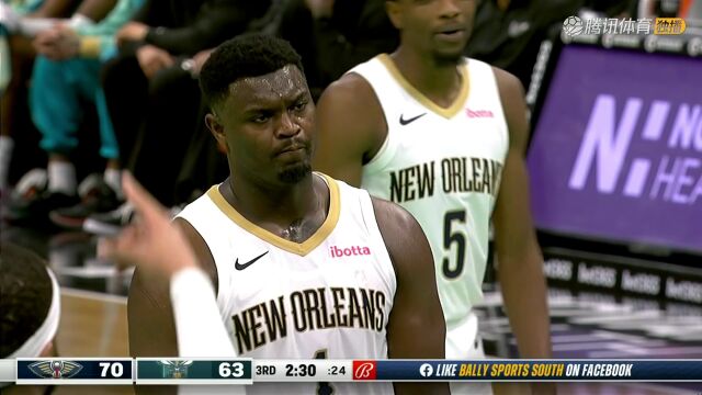 2023/24赛季NBA常规赛：鹈鹕 VS 黄蜂 全场回放