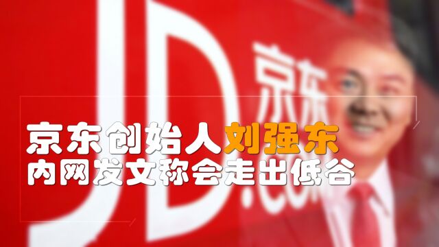 京东创始人刘强东内网发文称会走出低谷