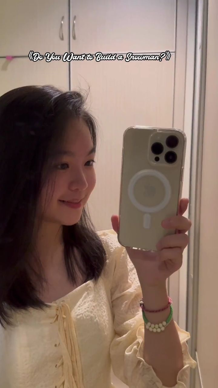 一起堆雪人嘛 #bell玲惠 #马来西亚女孩