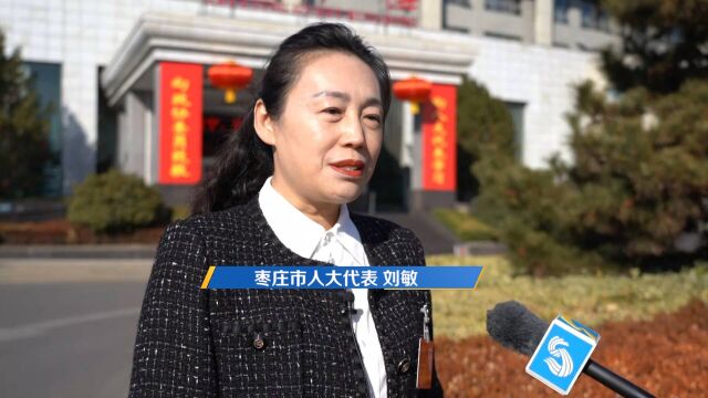 枣庄市人大代表刘敏:持续焕新的枣庄将更加宜居、更有智慧