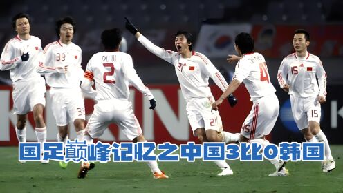 国足巅峰记忆之2010年四强赛中国大胜韩国