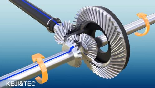 标准差速器的工作原理