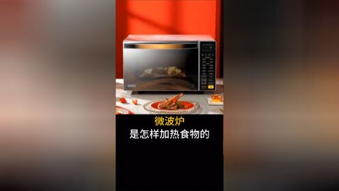 微波炉是如何加热食物的#科普#微波炉怎么使用#微波炉#寻找1000位科普