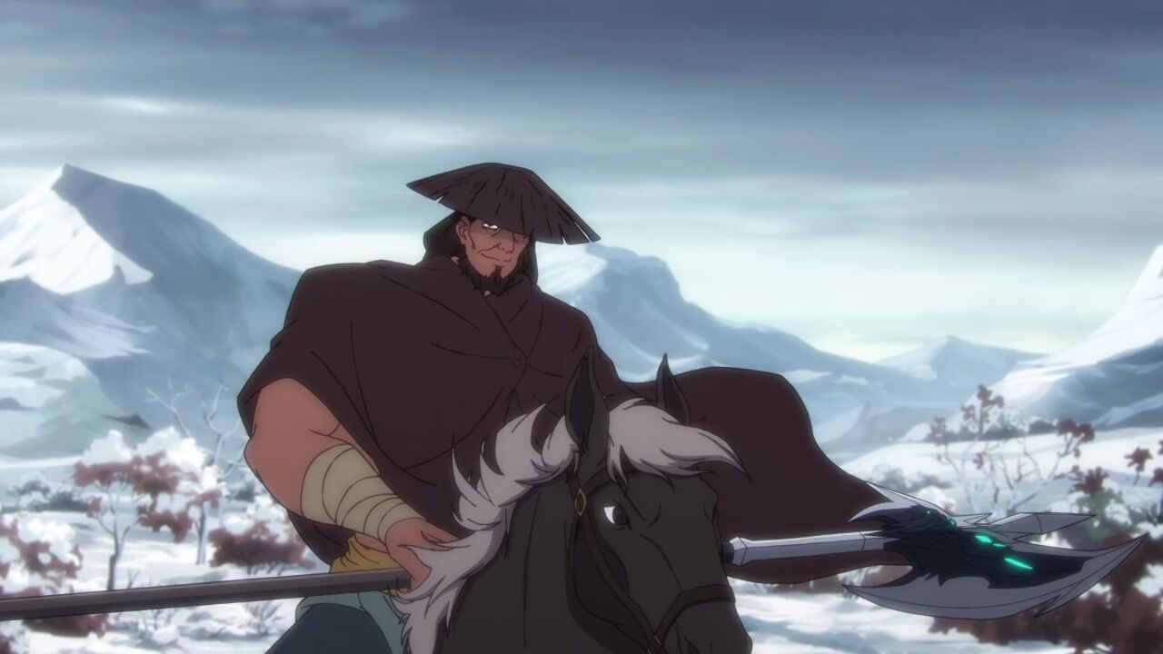 黑石城主帅对战北戎王子