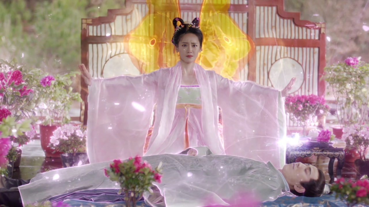 又见逍遥丨彩依现出蝴蝶原形帮刘晋元解毒,被误会在害人