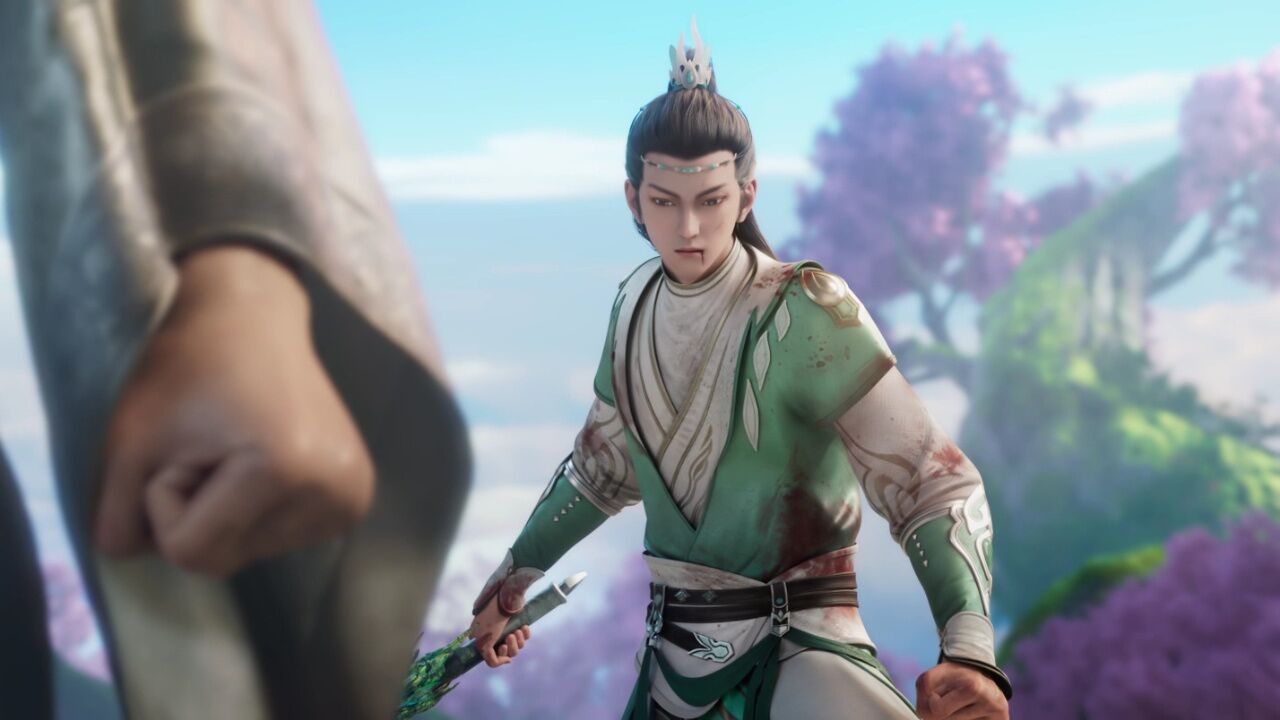 九天灵鸟登场对战黑水玄蛇