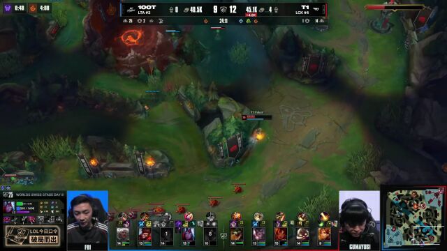 S15瑞士轮第8日:100T vs T1_01