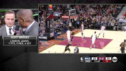 《NBA骑士》【扣篮】胡德彩虹连线 小南斯滑翔空接
