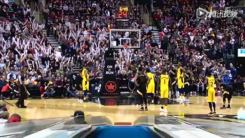 《NBA全场集锦》步行者vs猛龙第3节精编 步行者发挥很稳定三节总分不超50
