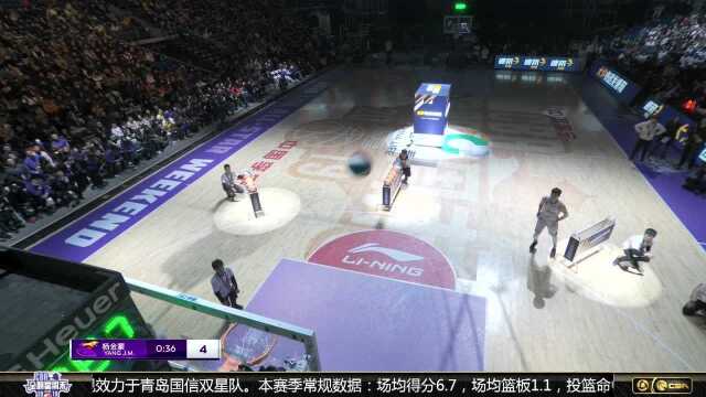 2019CBA全明星三分球大赛预赛:杨金蒙坐镇主场仅得14分遗憾淘汰