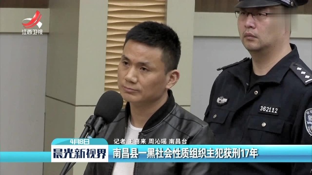 南昌县一黑社会性质组织主犯获刑17年