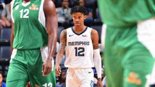 《NBA全场集锦》【球星】莫兰特集锦 榜眼首秀10分7助攻带动全队展现功底