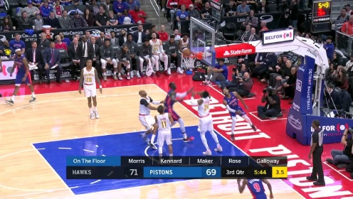 《NBA全场回放》【纯享】老鹰vs活塞精华回放 罗斯空砍27分难敌特雷杨火力全开