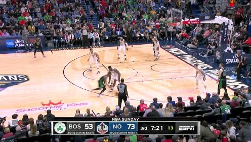 《NBA全场集锦》过你就像过马路 沃克秒过锡安低手上篮打进